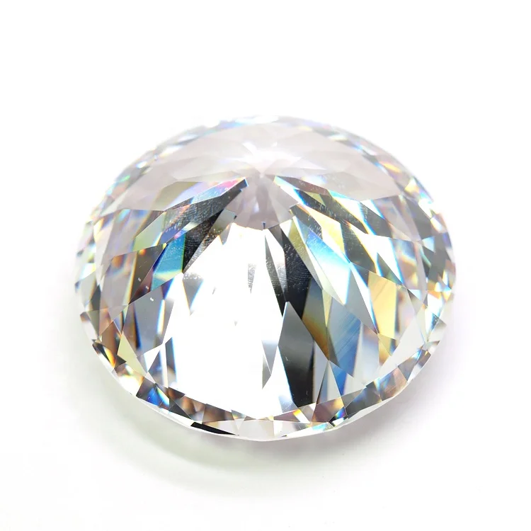 European Machine Cut 1.0mm AAA Cubic Zirconia Gemstone