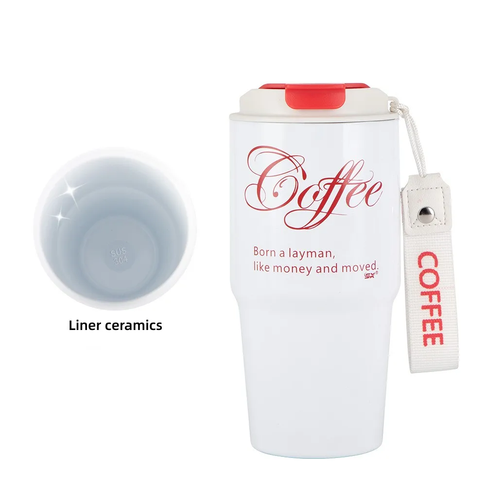 XJH Wholesale large-capacity coffee mug with 20oz ice mug ceramic mug high-value Coke Cup water bottle
