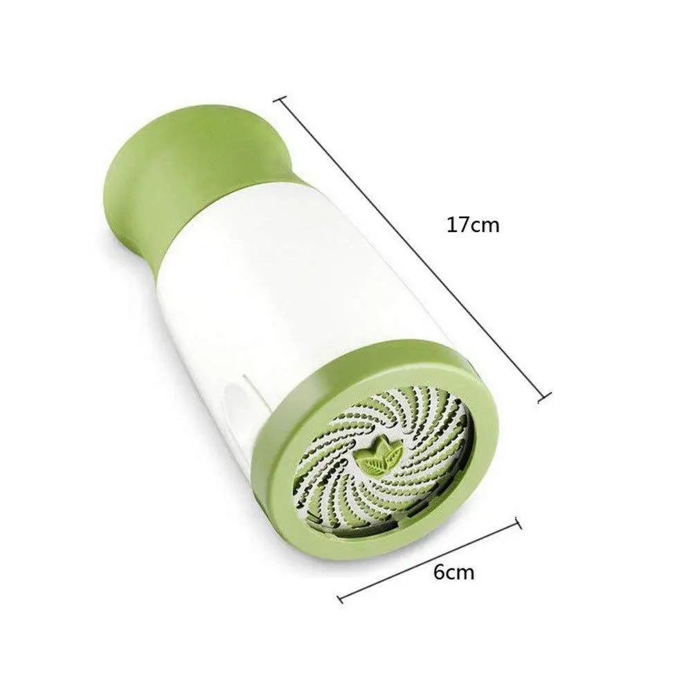 Amazon Hot-Selling Vegetable Cutter Rosemary Spice Mill Parsley Shredder Pepper Grinder Manual Herb Grinder for Kitchen