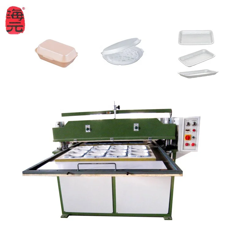 PS polystyrene foam plastic extruder making disposable plastic containers food box