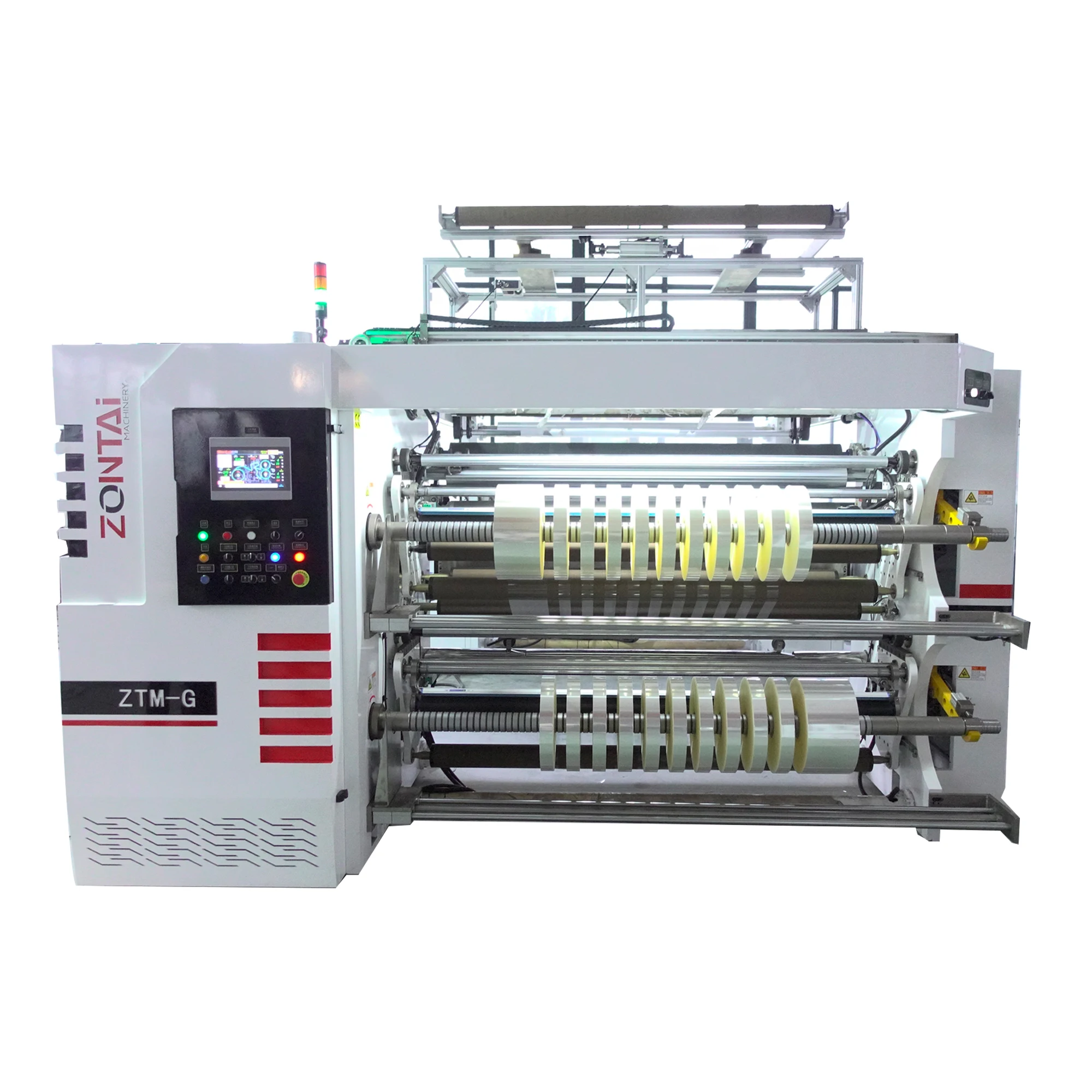 High speed BOPP adhesive tape slitting machine
