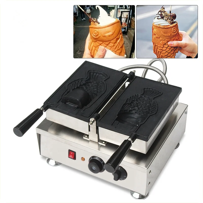 how to use 2 fish taiyaki fish-shaped cake maker waffle taiyaki fish maker electric taiyaki maker philippines