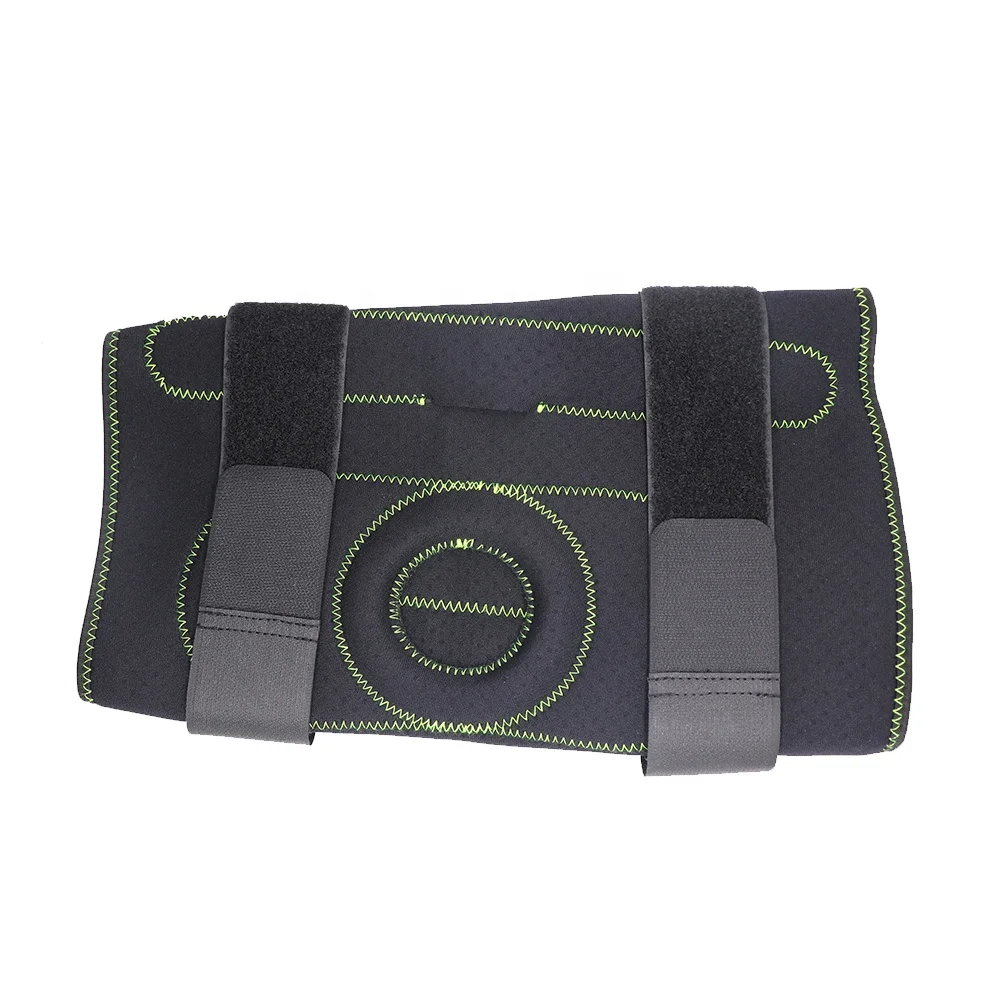 Регулируемый колено мениска внутренней боковой связки травмы неопреновый коленный наручи