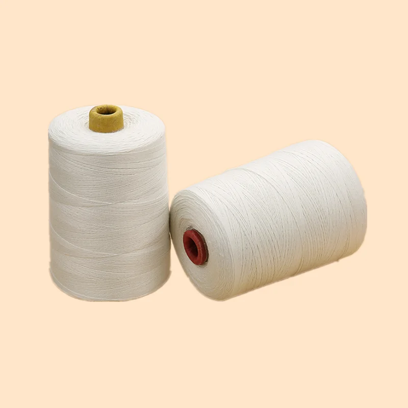 White High Strength Bag Thread For Closer Rice Bag Closing Thread For  Newlong machine Thread