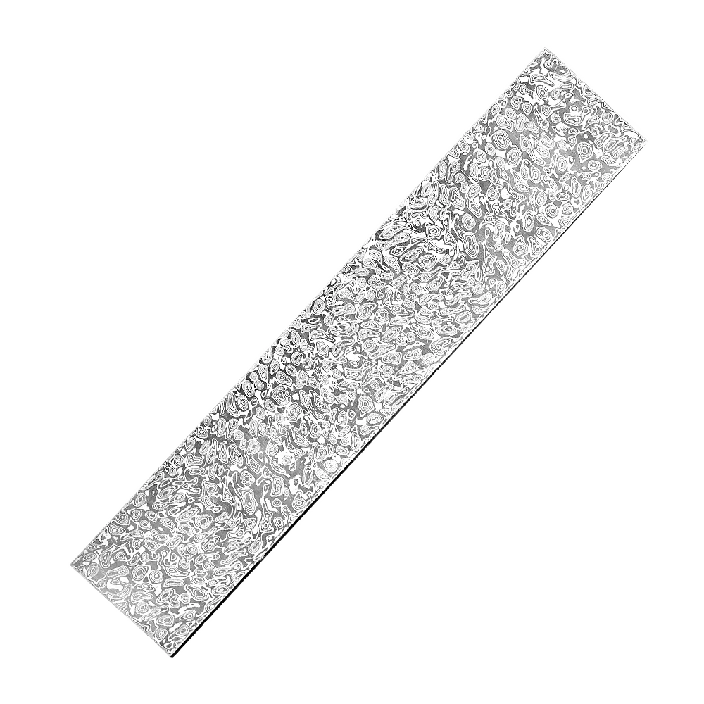 Custom Size Handmade Vg10 67 Layers Damascus Steel Billet 60HRC 2-5mm damascus billets For Making Damascus Steel Knife