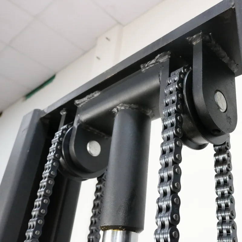 1.5Ton 3Meter Electric Battery Rider Stacker with EPS System