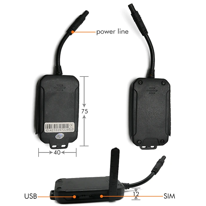 LK-210 Wholesale Cheap 3G 2G Wire GPS Tracker Multifunction GPS Tracking Device