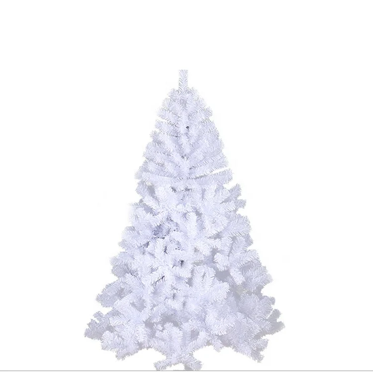 China manufacturers hot sale high quality artificial plastic pvc white large christmas tree