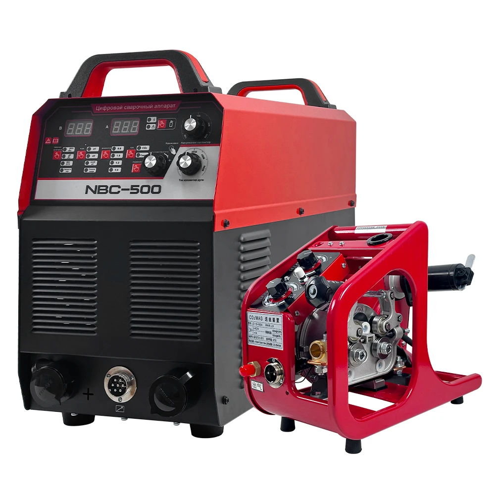Hot three phase heavy duty MIG 500 pana sonic mma CO2 mag mig welders industrial double IGBT module mig welding machine 380V