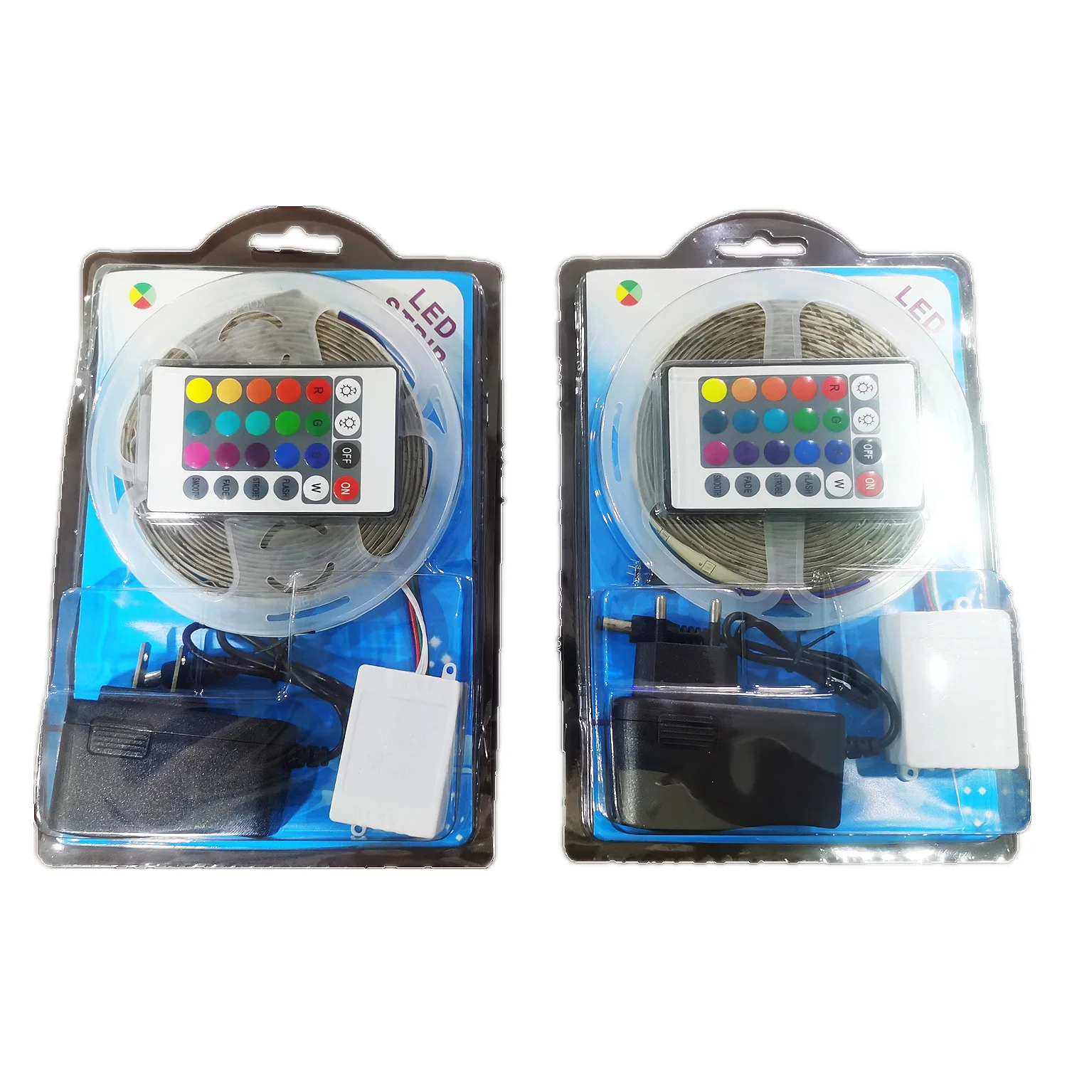 LED Light Strip 12V5050RGB Set 2835 Colorful Color Change 60 LED Outdoor 5 Meter Light Strip Set