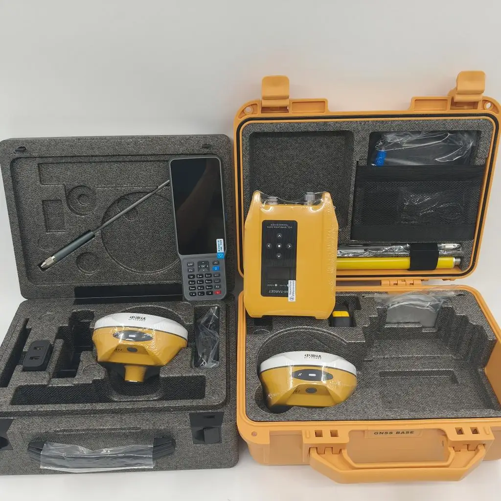 Land Surveying Instrument Gnss Rtk Base y Rover Gps Rtk Price Gnss Receiver Hi-Target V300 V500 Gps Rtk
