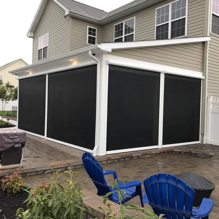 retractable electric roller insect automatic mosquito fly door screen