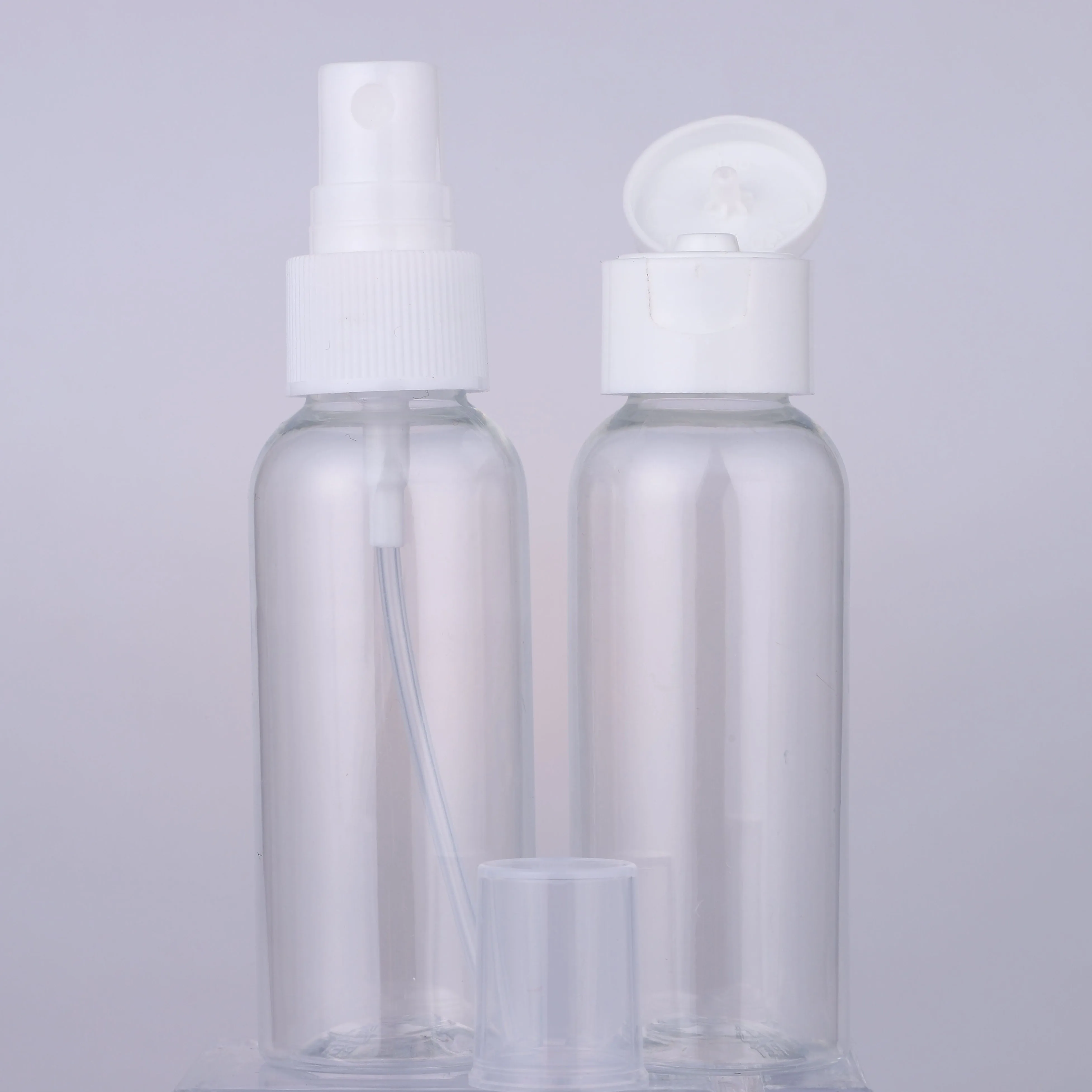 50ml mist sprayer bottle fast delivery plastic mist spray flip top bottle