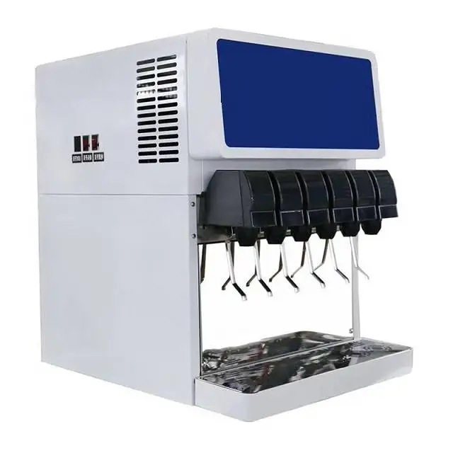 Commercial Three-valve Three-head Pepsi Domestic Small Cold Drink Machine Coke Machine