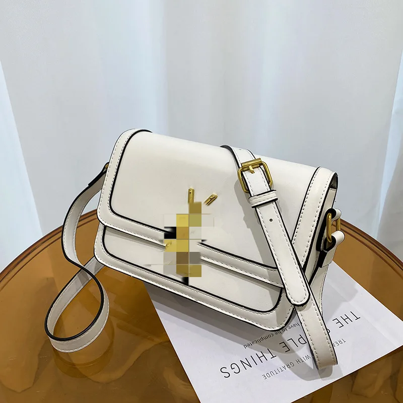 French style one shoulder fashionable beancurd bag 2021 simple large capacity small square bag