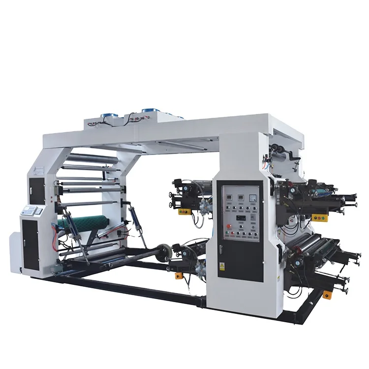 four color model cheap flexo printing machine