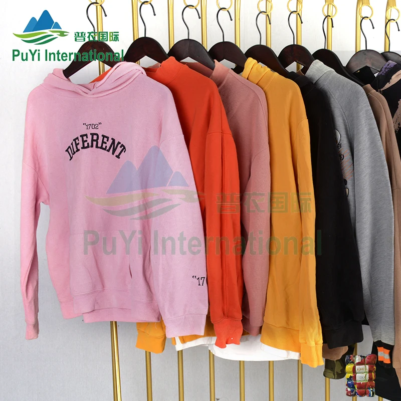 Hoody sportswear thick second hand clothes import used clothing usa used clothes bales