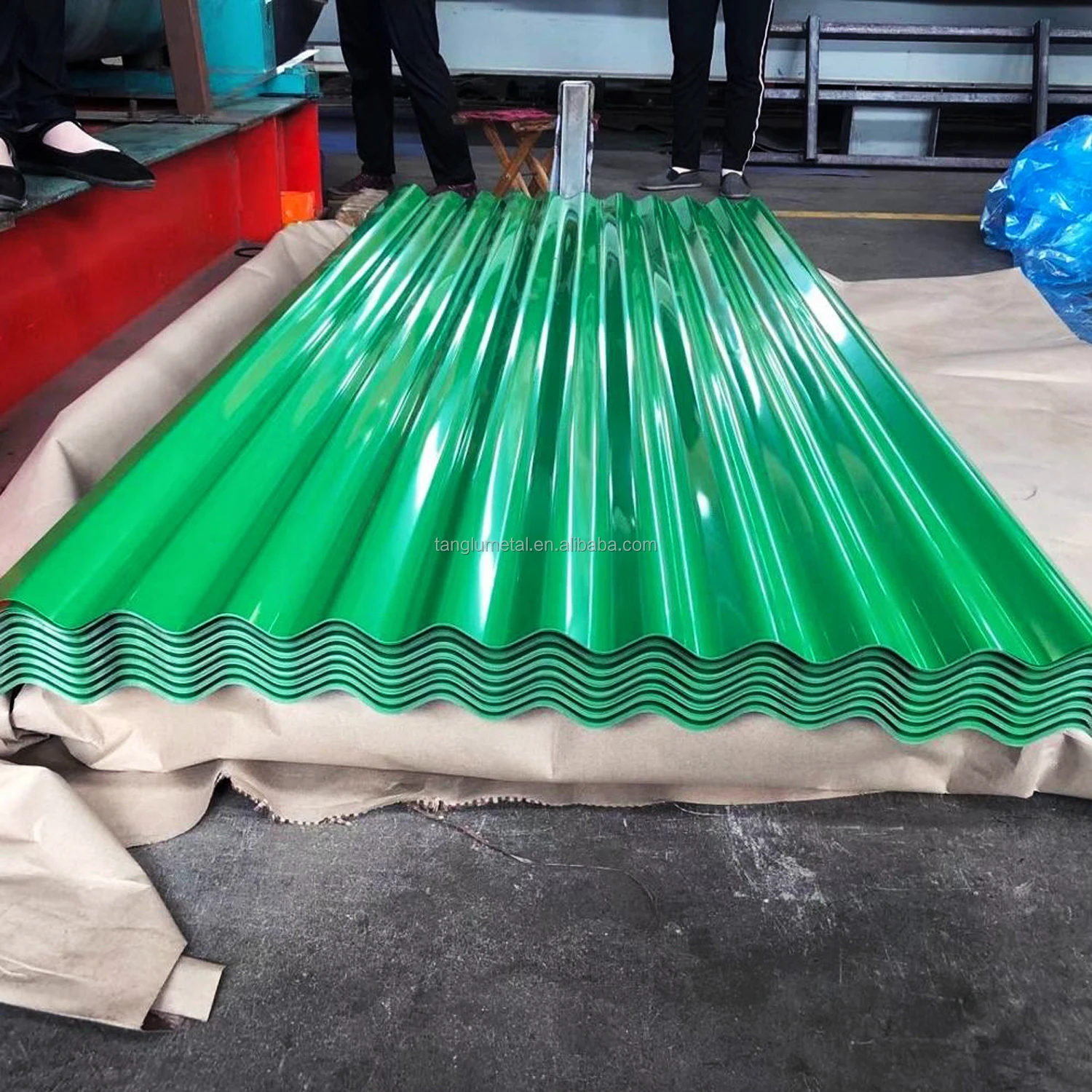 high strength colorful curved corrugated steel roof sheet for construction