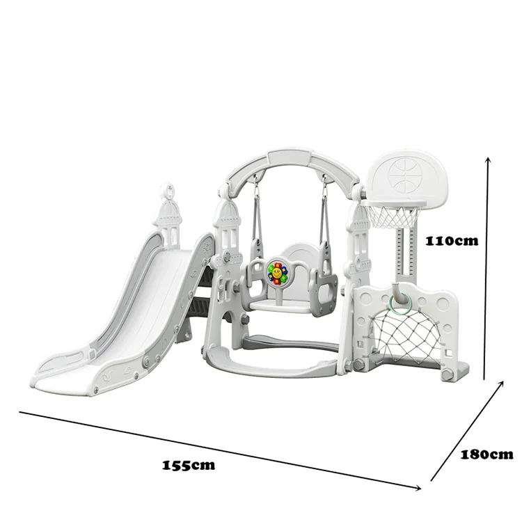 Лидер продаж, детский манеж для помещений, пластиковые качели и горки, манеж с горкой и качели