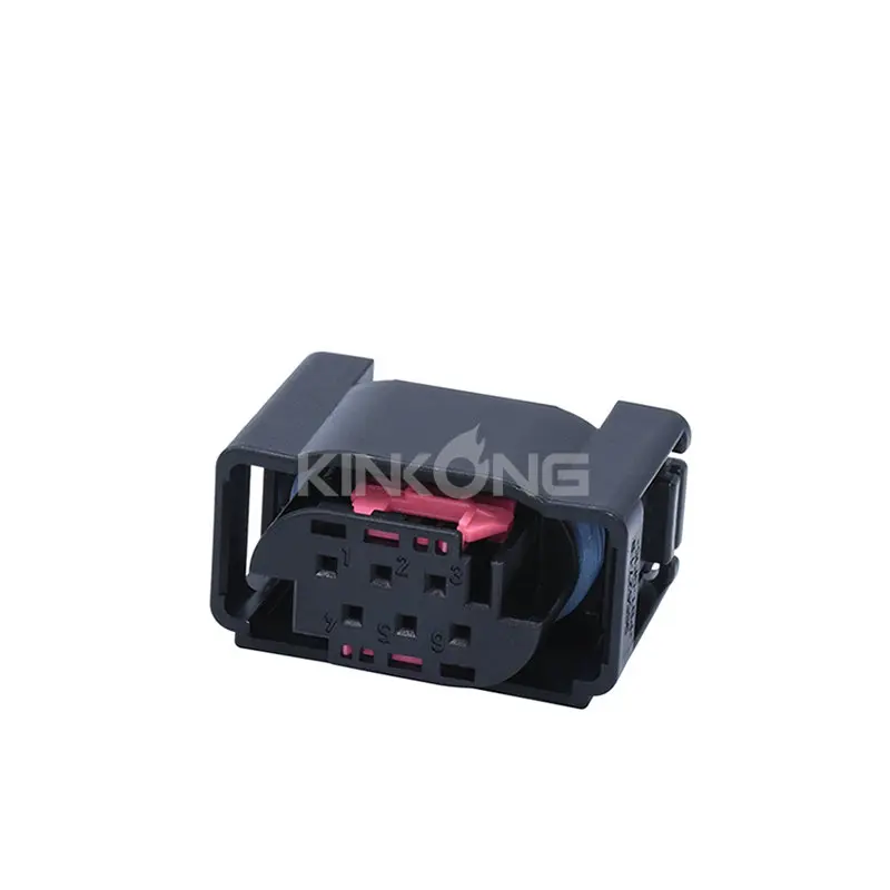 Tyco 6 poles female waterproof automotive connector housing 8366590 965627-1 1-967360-1