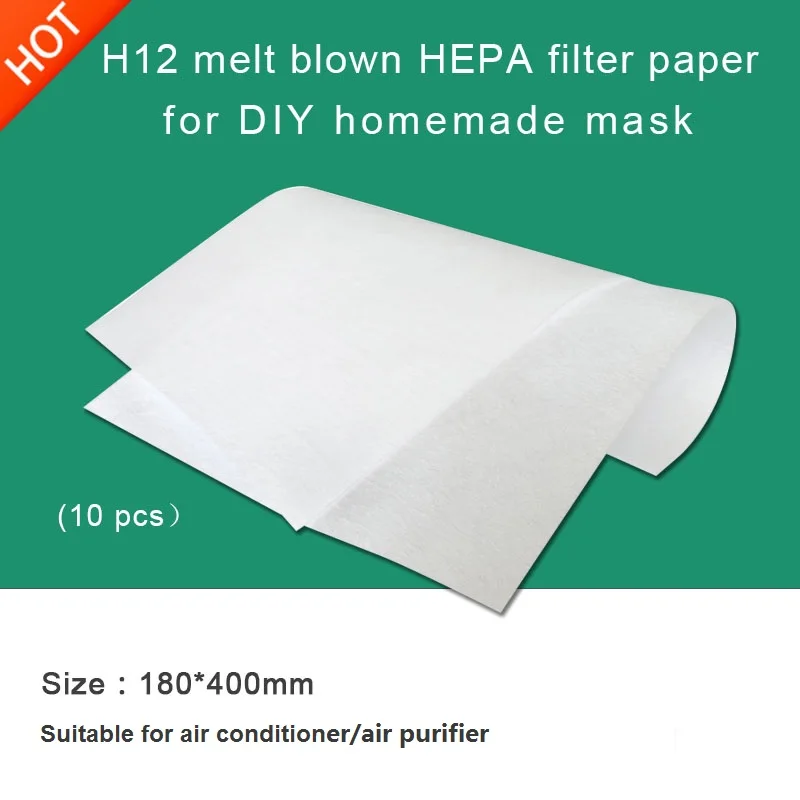 hotsale oem diy homemade material h12 melt blown Air Filter paper electrostatic cotton