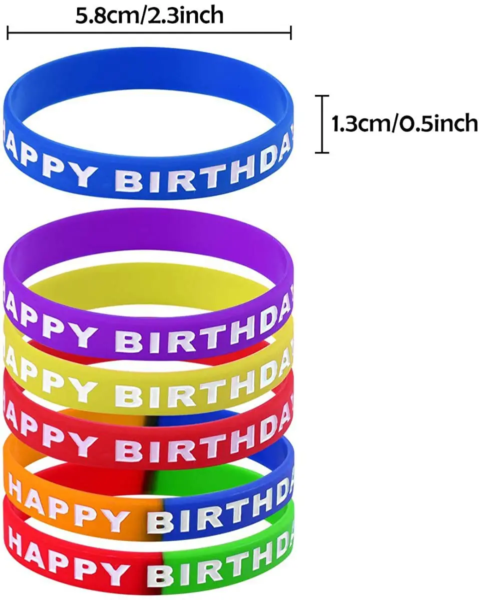 Customized Various Fashion Wrist Bands pink Silicone Rubber Bracelet Debossed