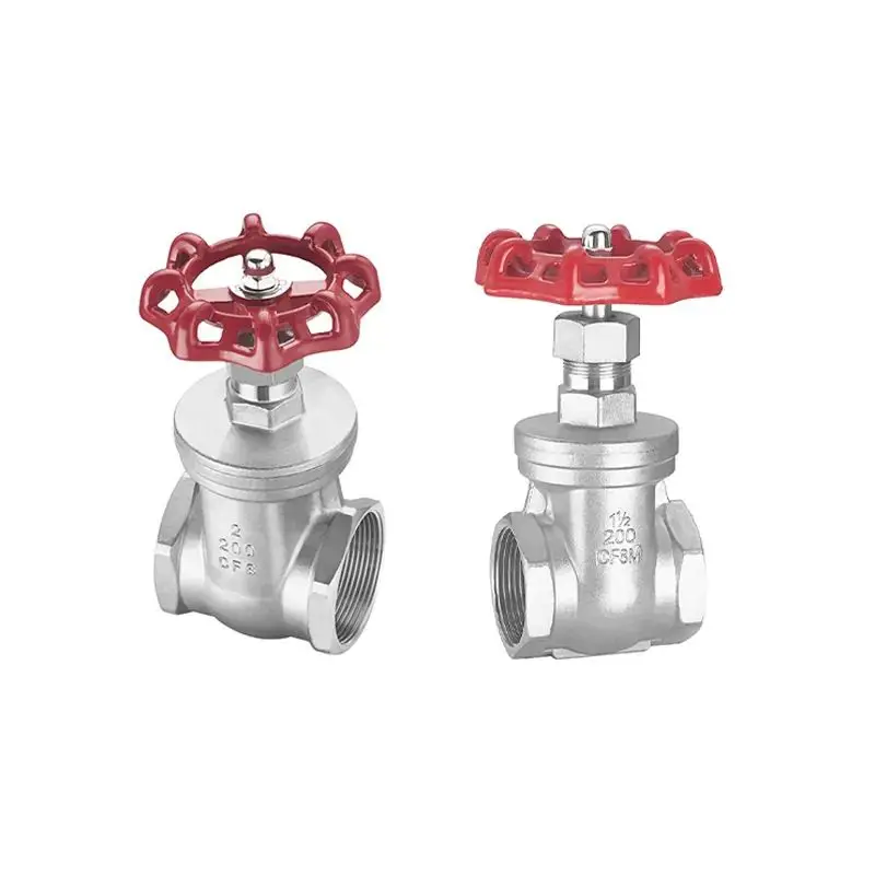 DN50 Screw End Stainless Steel Standard PN 1.6-6.4Mpa Working Pressure Multi Function stainless steel gate valve