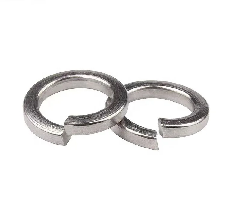 In stock high quality DIN7980 hardware spring lock gasket stainless steel 304 316 spring lock washer