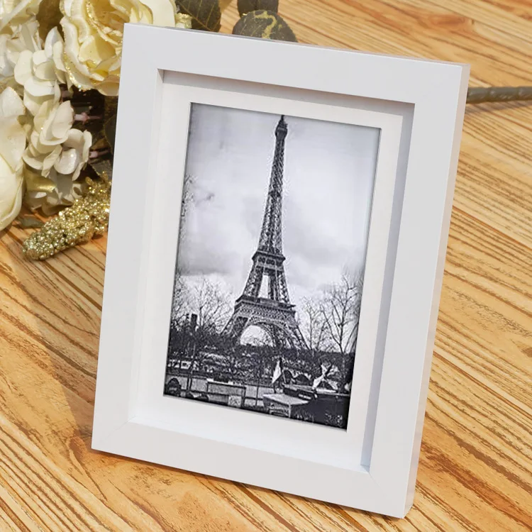 8x10 Picture Frame,Display Pictures 5x7 or 8x10 Without Mat, Wall Gallery Photo Frames,White