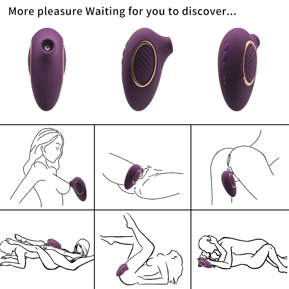 New wholesale hot selling clitoris vagina vacuum clit stimulation sucking vibrator