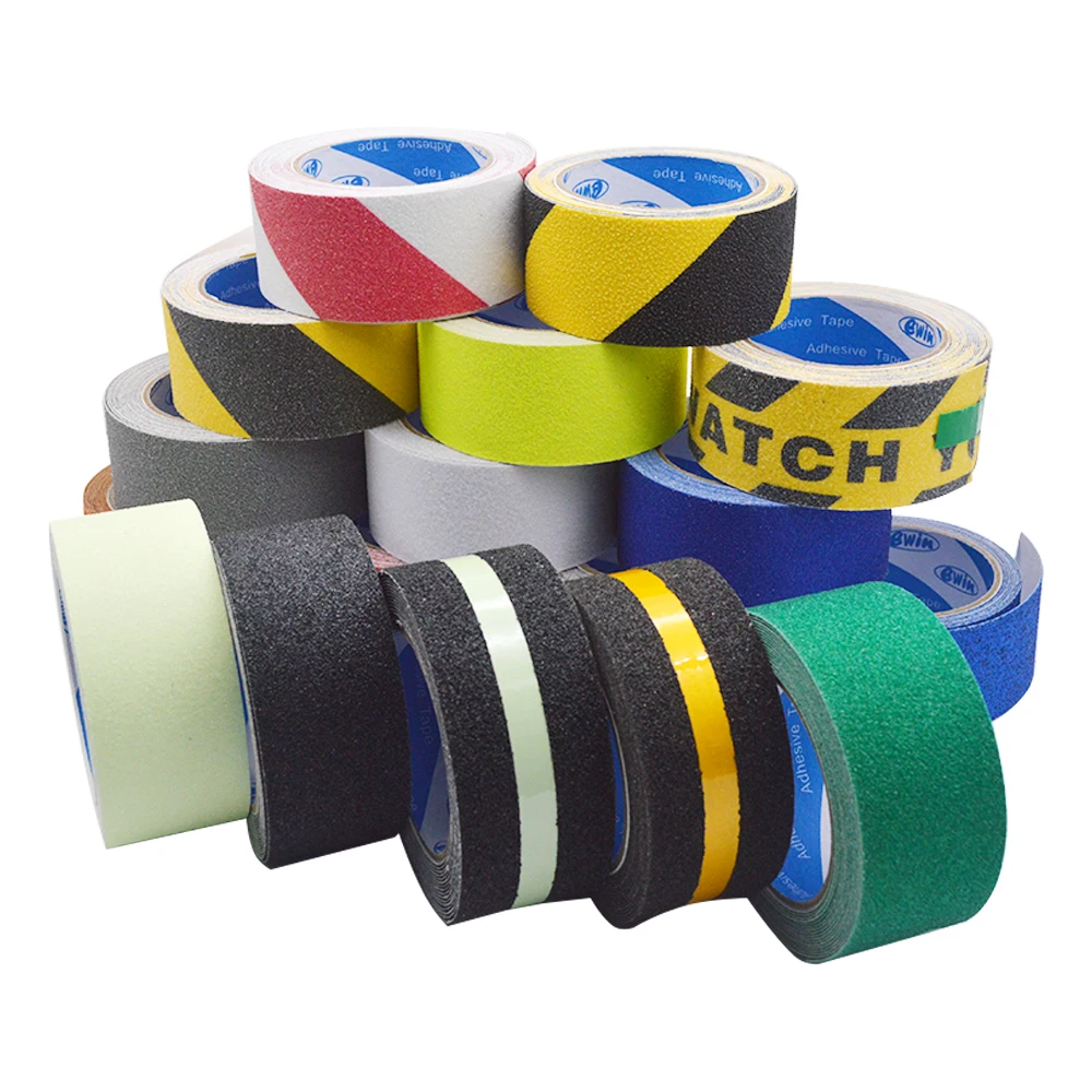Free Sample For School Public Place Usage Customized Anti Slip Non Skid Tape PVC PET PEVA High Traction Easy Operation Grip Tape