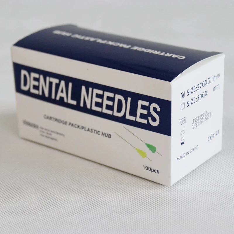 Disposable Dental Anasesthesia Needle 27G and 30G Short or Long Size Available