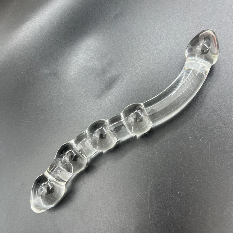 smooth . glass dildo  for . Prostate G SPOT Massager sex toy for women or men