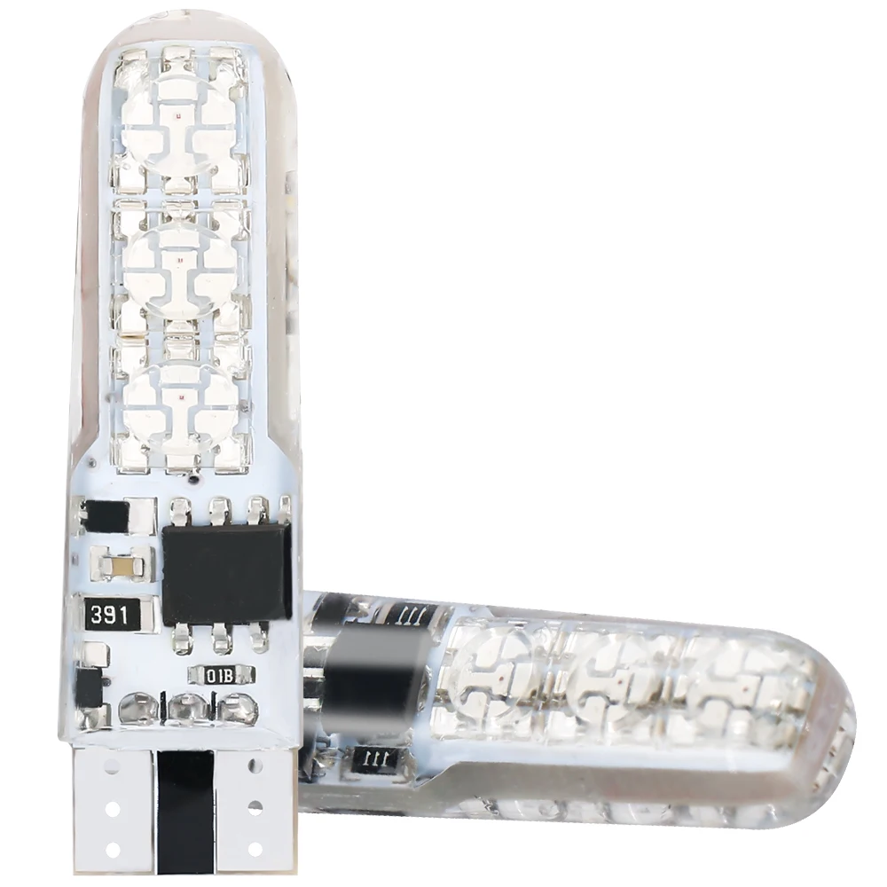 Flashing Light With Remote T10 Rgb Light Led Bulbs T10 194 W5w Led 12V 5050 6Smd Daytime Led Lights For Car WG001