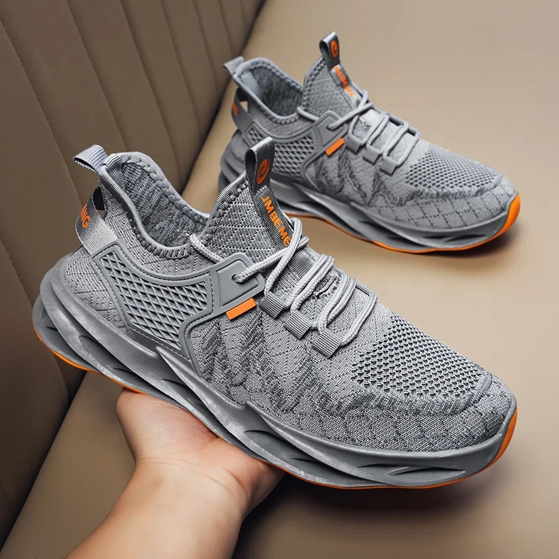 Fashion Outdoor Walking Shoes Breathable Men Mesh Sneakers New Running Sport Shoes For Men