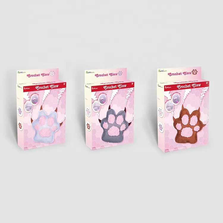 2020 new handmade educational creative loopy sewing plush crochet DIY sewing toy for kids