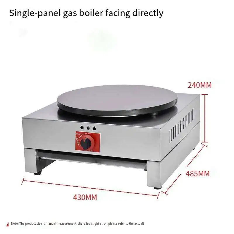 Factory Custom Multiple Sizes Available Pancake Machine Efficient And Easy Operate Stainless Steel Automatic Pancake Machine