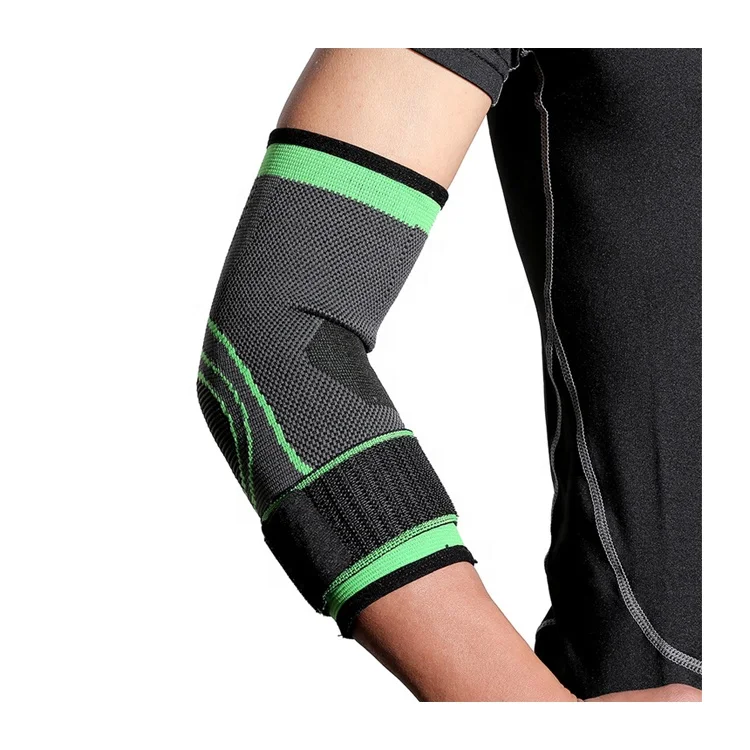 Strength Sport Elbow Guard Arm Sleeve Support Brace Protector Pad with Strap  Z-1010