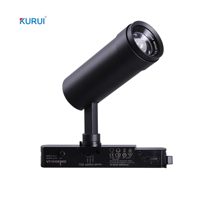 On Sale Lighting Fixtures Cob Led Track Light With Three-Wire Zoom Guide Spotlights Rotary Dimming