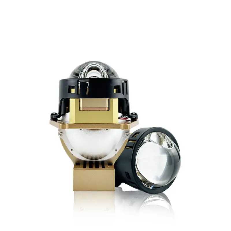 New Design 3.0-Inch Laser Lens Headlight 2pcs Left Right Side Cover for Models A5 Octavia Q3 A8 Van Alphard