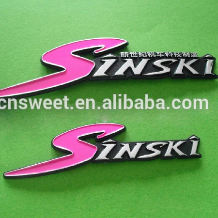
Skull chrome ABS car badge emblem decorative chrome badge 