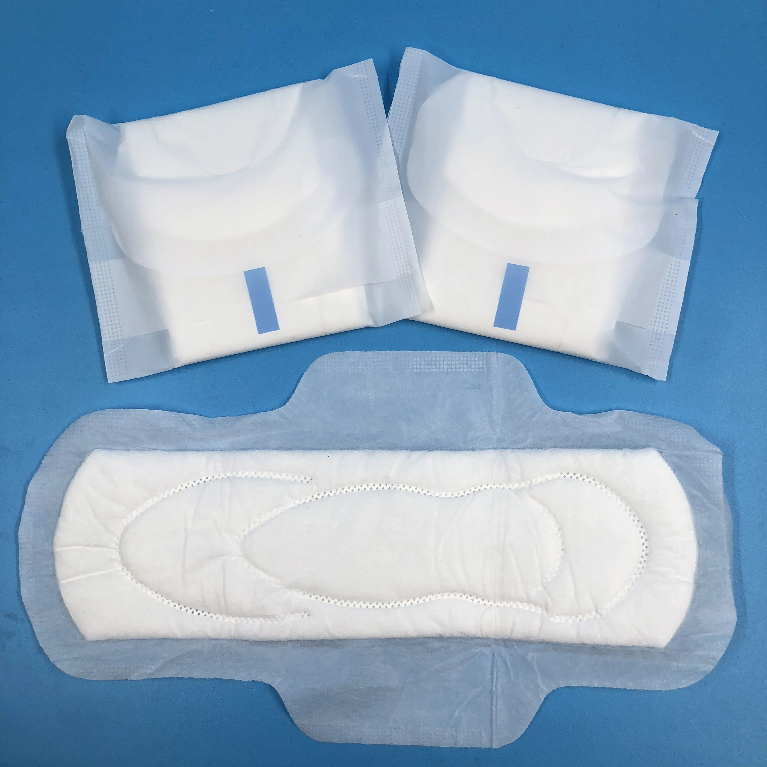 Sanitary pads OEM custom brand disposable cotton day night maxi thick ultra thin woman lady sanitary napkin pad manufacturer