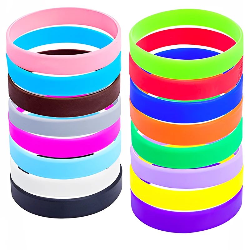 Manufacturer promotional gift no minimum  Silicone Bracelet Wristband