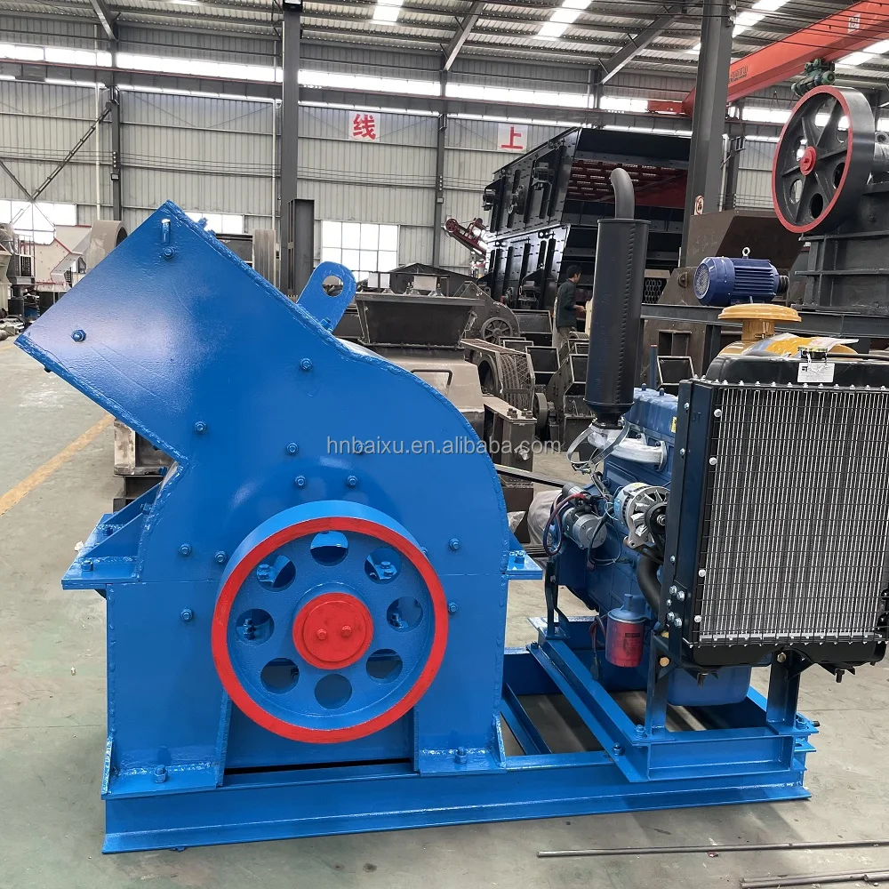 Factory Supply Small And Medium 10-15t/H Concrete Hammer Sand Making Machine Mining Stone Special Hammer Crusher