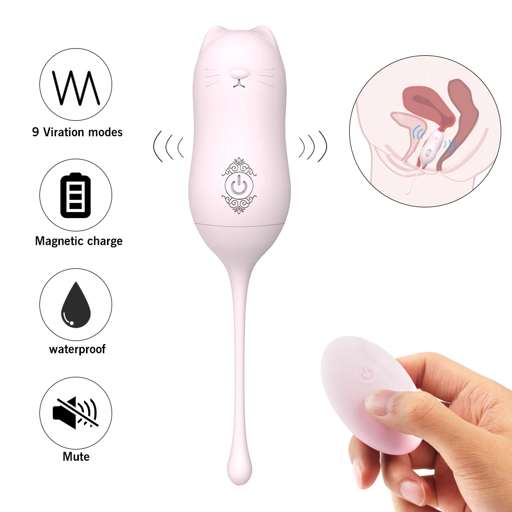 Wireless Control Sex Toy Vibrator Double Jumping Egg Vibrator Female Jump Egg Sex Toy Vibrator