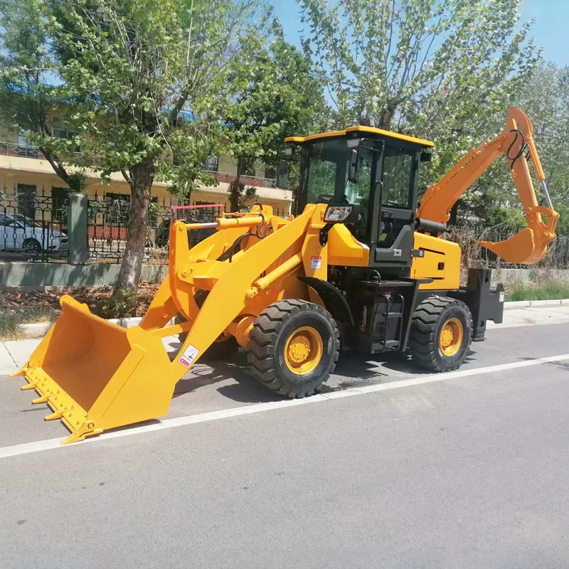 Epa Engine Hydraulic Mini Loader Backhoe Loader Digger Backhoe Loader Back Hoe For Sale