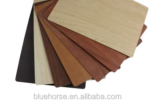 HPL with wood grain/solid color/nature marble stone veneer for hpl laminate
