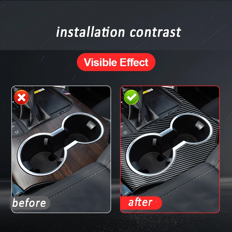 car interior accessories for toyota land cruiser lc300 2022 2023 2024 gear panel carbon fiber vent trims auto steering wheel kit