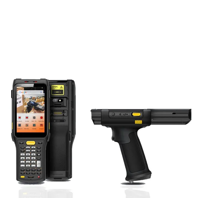 Portable Supermarket Pda Logistic Qr Q2 Barcode Scanner 27Keypad Android 11 Robuste Phone Handheld Computer Rugged For Warehouse
