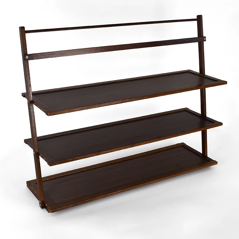 WDF Eco Friendly zapateros para el hogar meuble a chaussures rak sepatu range chaussures bamboo shoe stands for house use